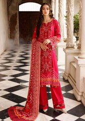 Winter Collection - Nureh - Gardenia - Slub Linen - NWG#82 available at Saleem Fabrics Traditions