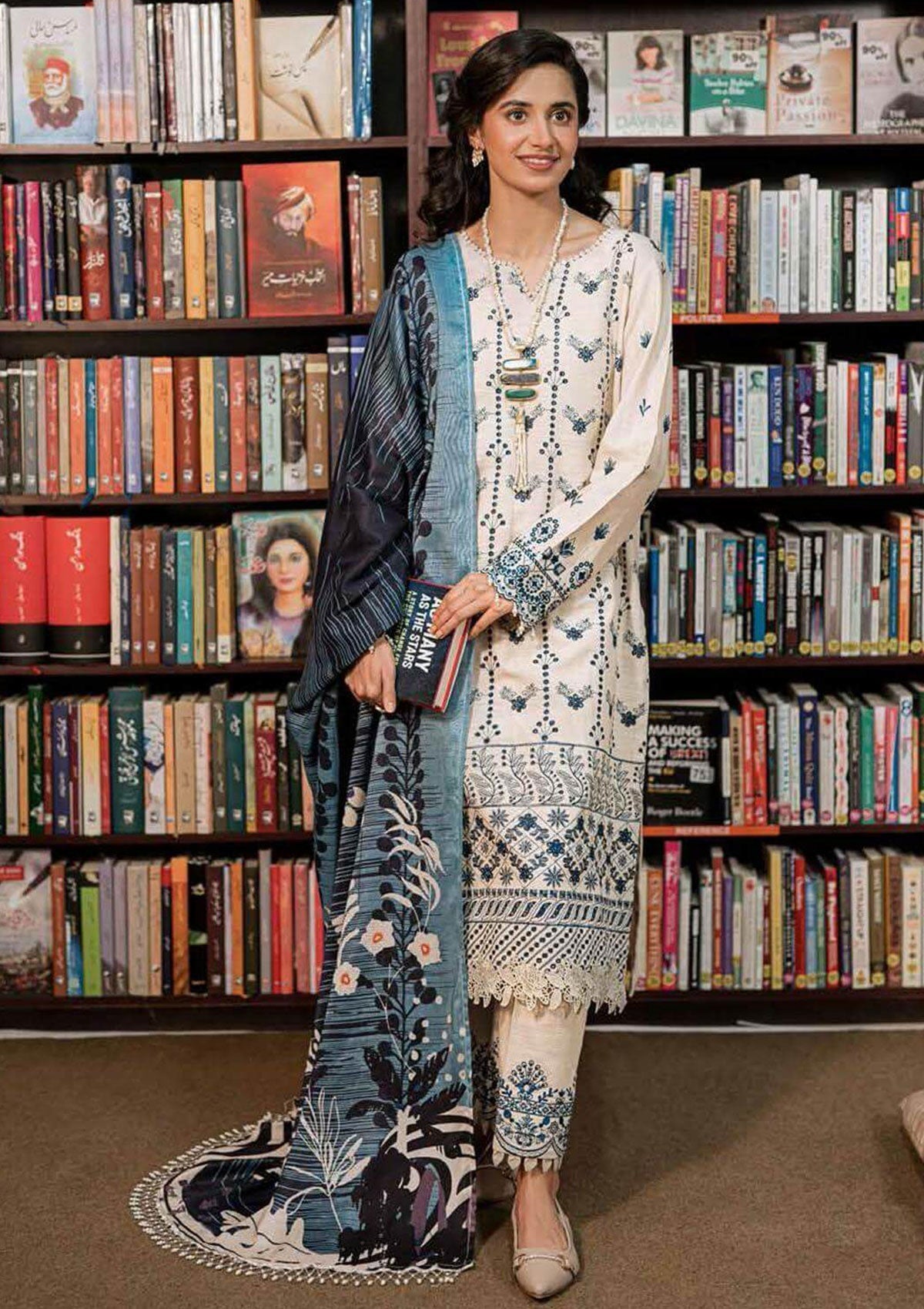Winter Collection - Nureh - Girlglam - Chiikankari - NU2#71 available at Saleem Fabrics Traditions