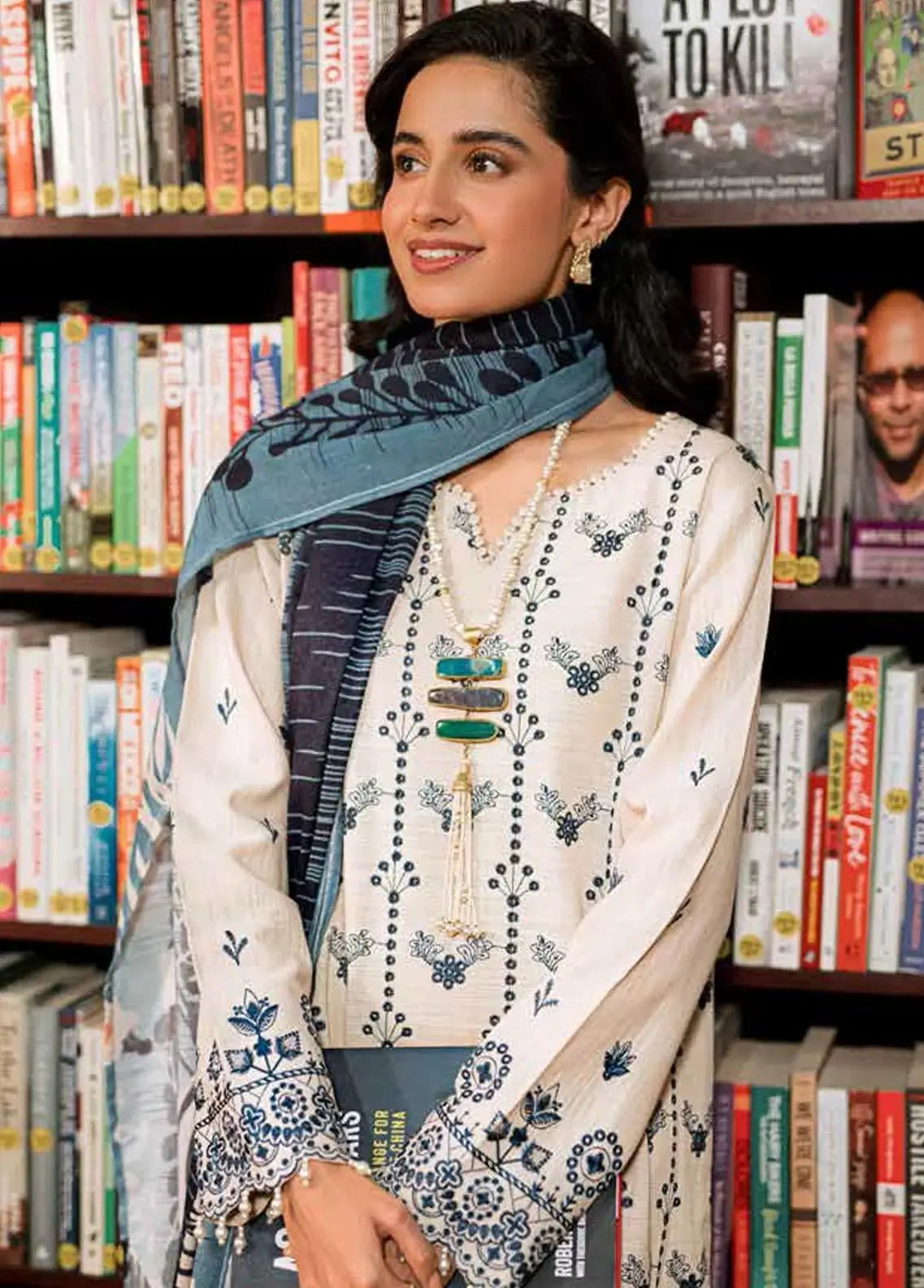 Winter Collection - Nureh - Girlglam - Chiikankari - NU2#71 available at Saleem Fabrics Traditions