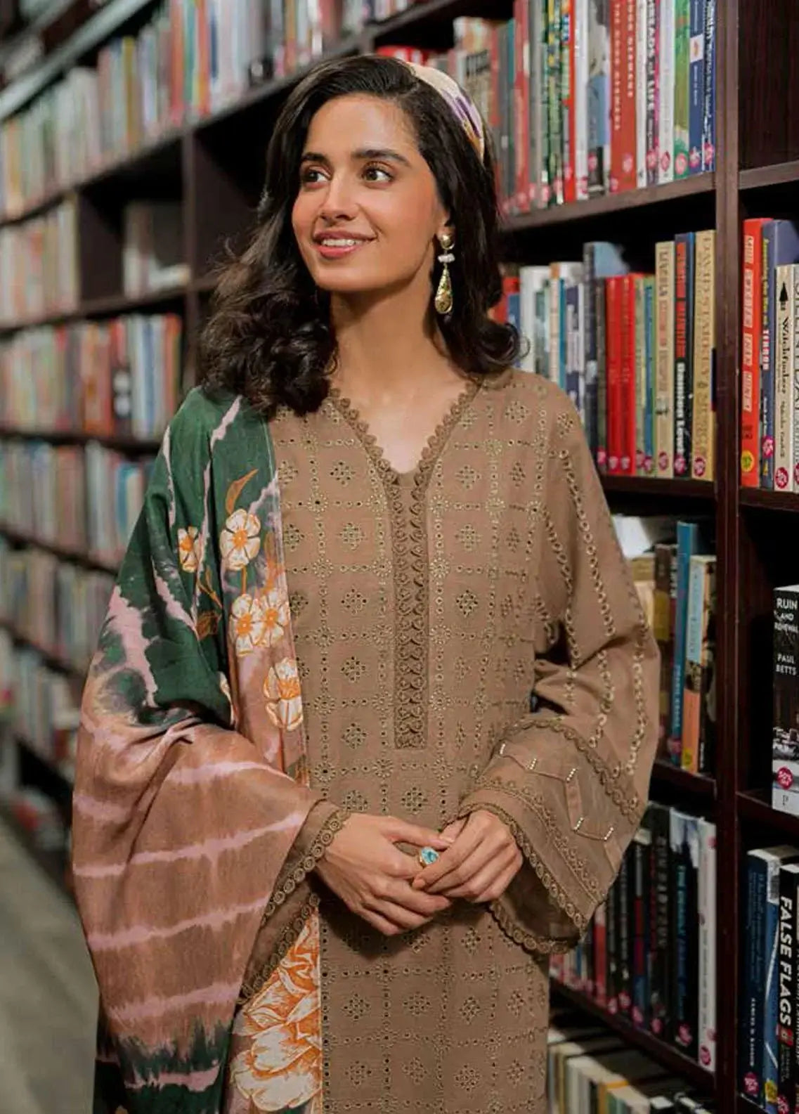 Winter Collection - Nureh - Girlglam - Chiikankari - NU2#73 available at Saleem Fabrics Traditions