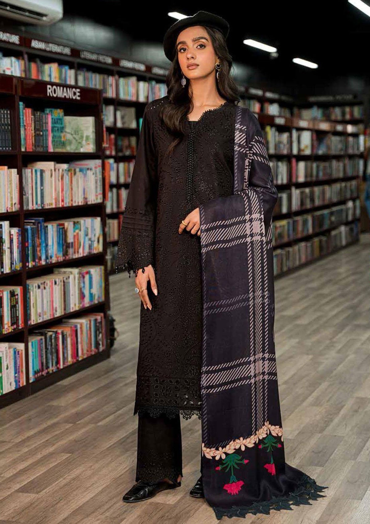 Winter Collection - Nureh - Girlglam - Chiikankari - NU2#78 available at Saleem Fabrics Traditions