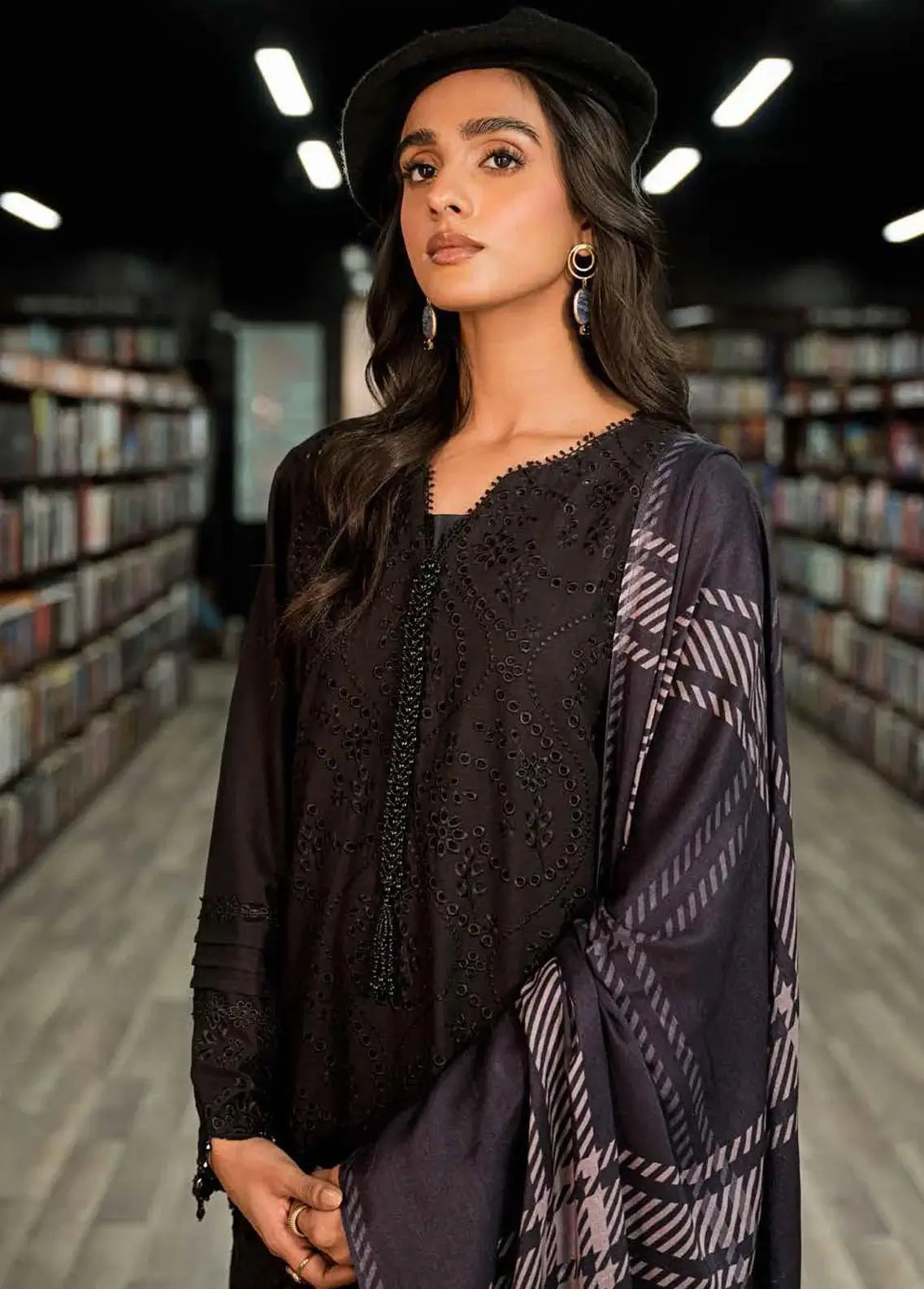 Winter Collection - Nureh - Girlglam - Chiikankari - NU2#78 available at Saleem Fabrics Traditions