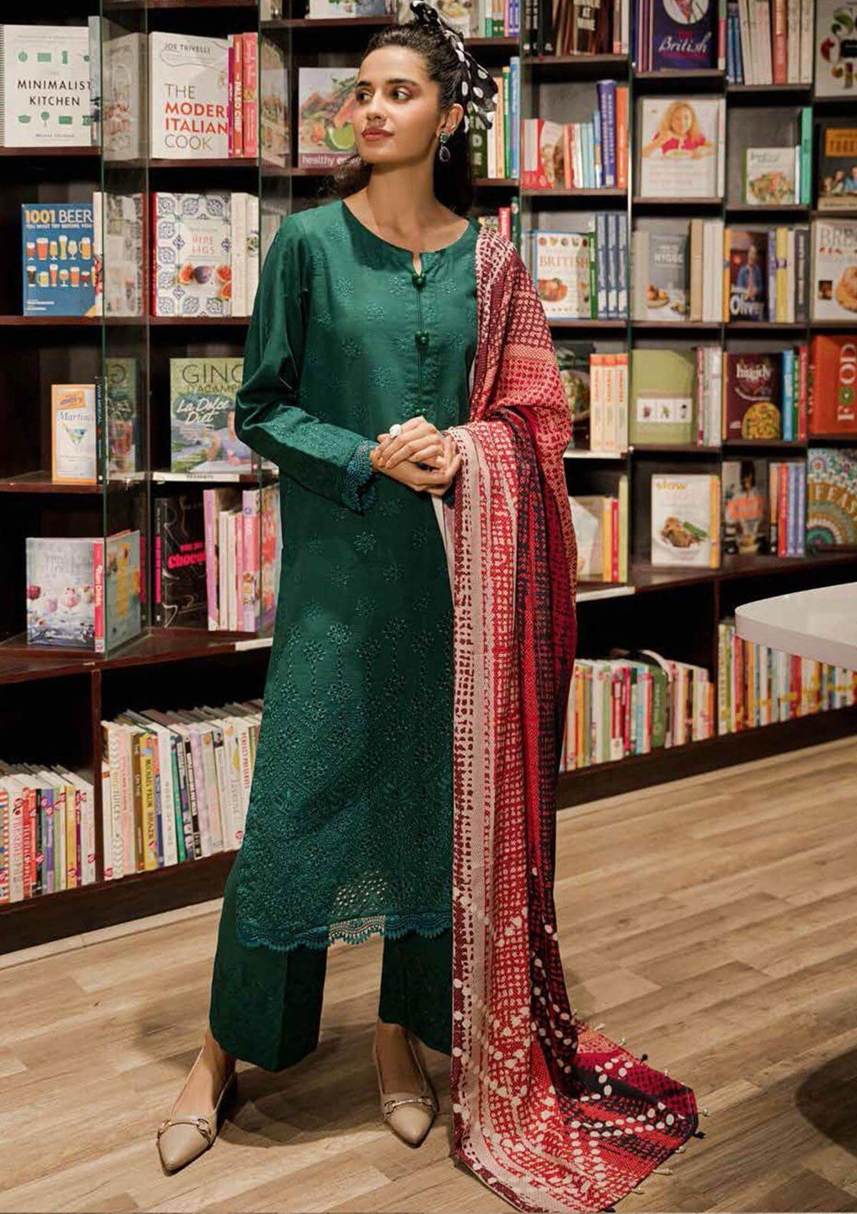 Winter Collection - Nureh - Girlglam - Chiikankari - NU2#79 available at Saleem Fabrics Traditions