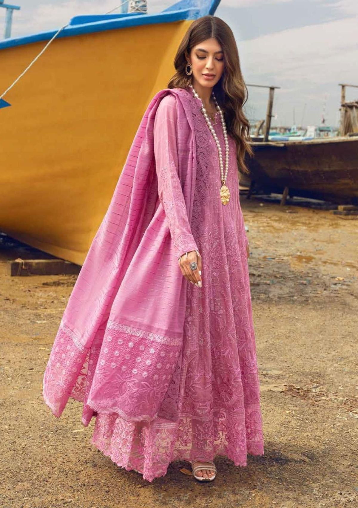 Winter Collection - Nureh - Karavan - NW#56 available at Saleem Fabrics Traditions