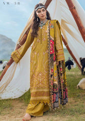 Winter Collection - Nureh - Maya - Heerni - Linen - NW#58 available at Saleem Fabrics Traditions