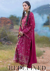 Winter Collection - Nureh - Maya - Heerni - Linen - NW#60 available at Saleem Fabrics Traditions