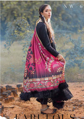 Winter Collection - Nureh - Maya - Heerni - Linen - NW#65 available at Saleem Fabrics Traditions