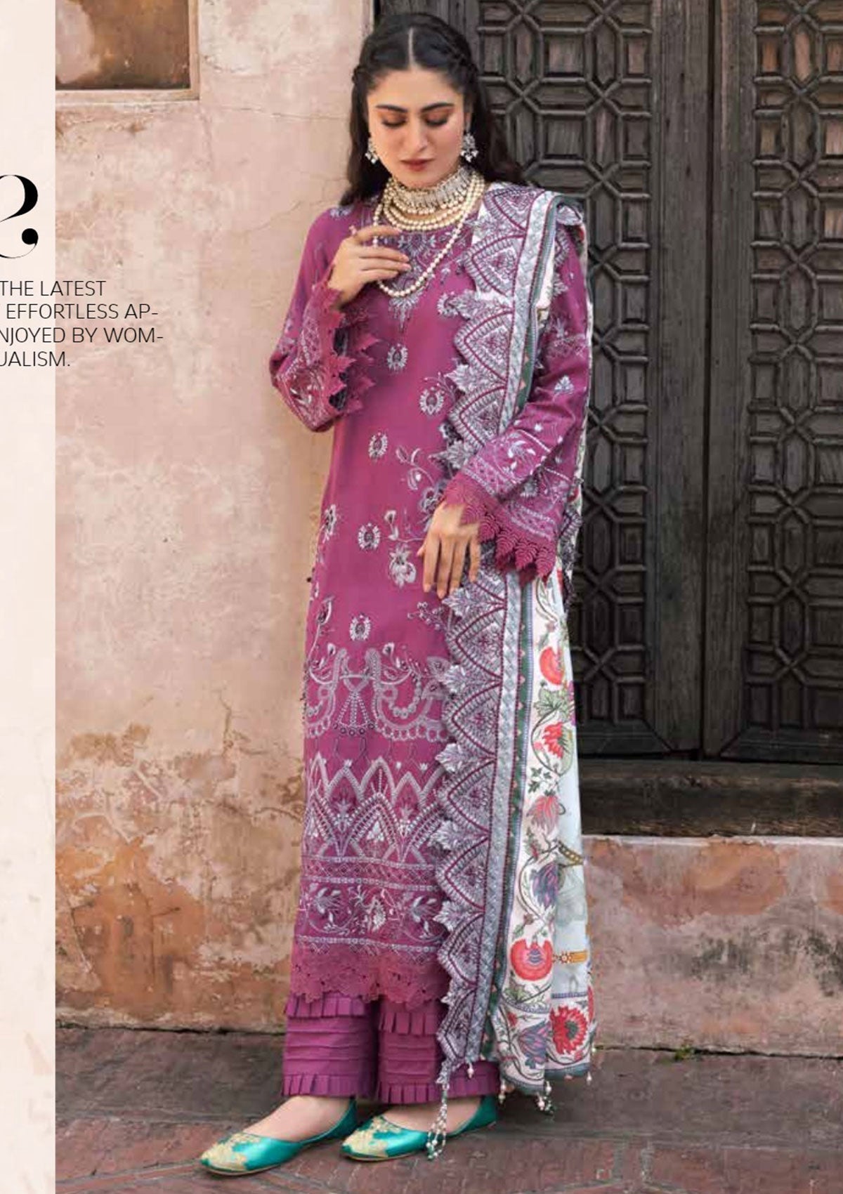 Winter Collection - Nureh - Maya - Khaddar - NW#68 available at Saleem Fabrics Traditions