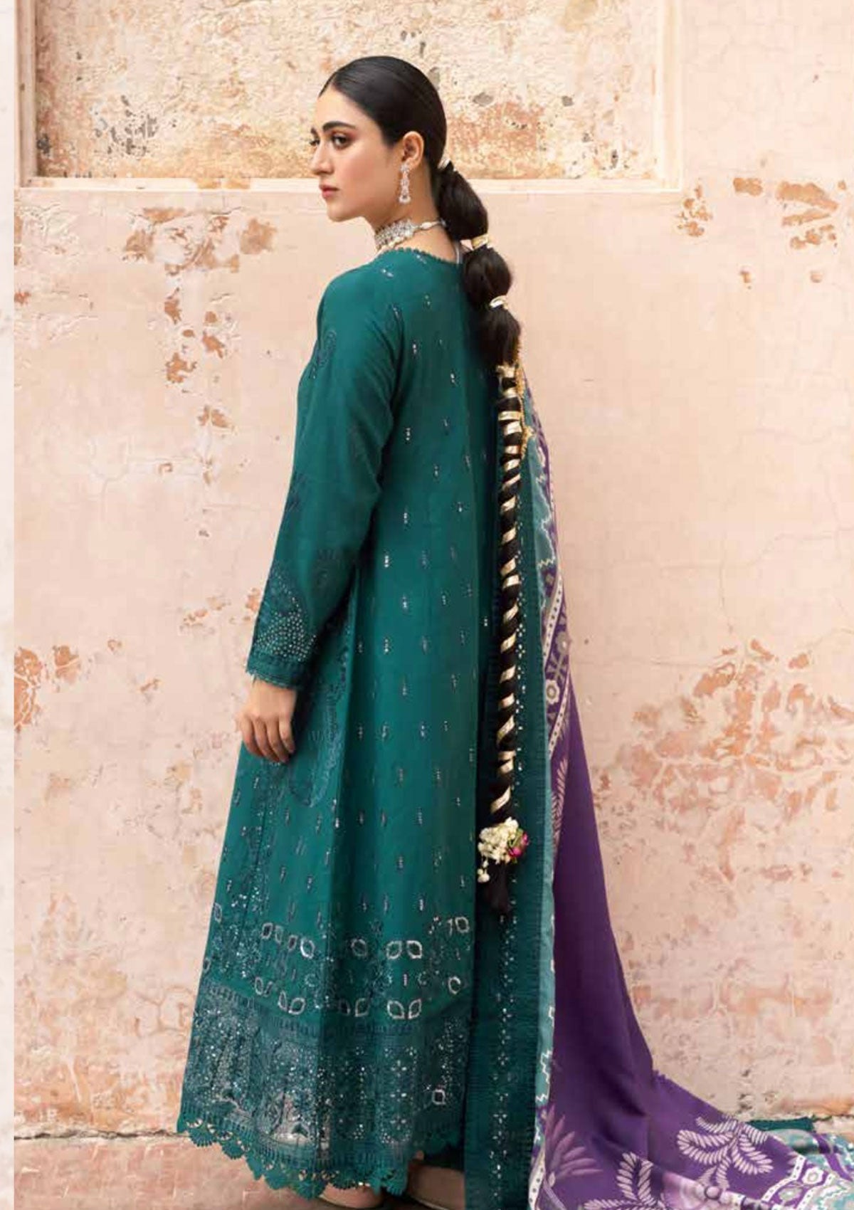 Winter Collection - Nureh - Maya - Khaddar - NW#70 available at Saleem Fabrics Traditions