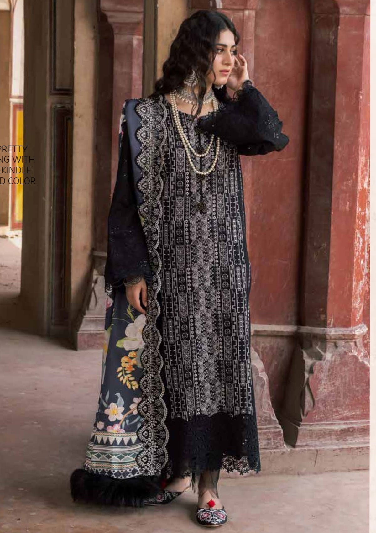 Winter Collection - Nureh - Maya - Khaddar - NW#73 available at Saleem Fabrics Traditions