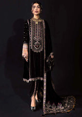 Winter Collection - Nureh - Maya - Velvet - NV#17 available at Saleem Fabrics Traditions