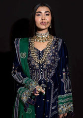 Winter Collection - Nureh - Maya - Velvet - NV#18 available at Saleem Fabrics Traditions