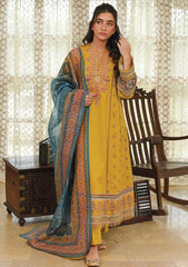Winter Collection - Qalamkar - Qline - Linen - Anaya - VL#5 available at Saleem Fabrics Traditions