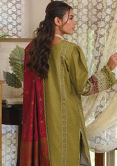Winter Collection - Qalamkar - Qline - Linen - Anjum - VL#14 available at Saleem Fabrics Traditions