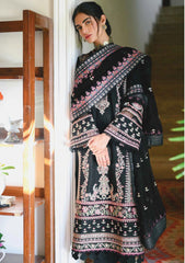 Winter Collection - Qalamkar - Qline - Linen - Erum - VL#15 available at Saleem Fabrics Traditions