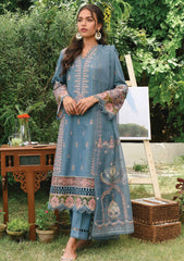 Winter Collection - Qalamkar - Qline - Linen - Rooh - VL#10 available at Saleem Fabrics Traditions