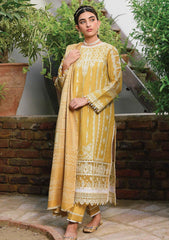 Winter Collection - Qalamkar - Qline - Linen - Roohi - VL#7 available at Saleem Fabrics Traditions