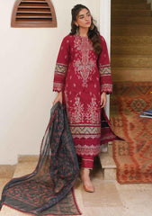 Winter Collection - Qalamkar - Qline - Linen - Sabeeka - VL#4 available at Saleem Fabrics Traditions