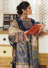 Winter Collection - Qalamkar - Qline - Linen - Zoya - VL#11 available at Saleem Fabrics Traditions
