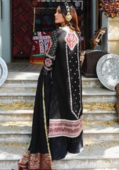 Winter Collection - Qalamkar - Sewni - K#02 (HARAM) available at Saleem Fabrics Traditions