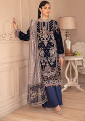 Winter Collection - Ramsha - Velvet - V05 - V#501 available at Saleem Fabrics Traditions