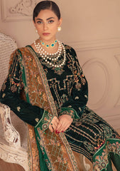 Winter Collection - Ramsha - Velvet - V05 - V#502 available at Saleem Fabrics Traditions