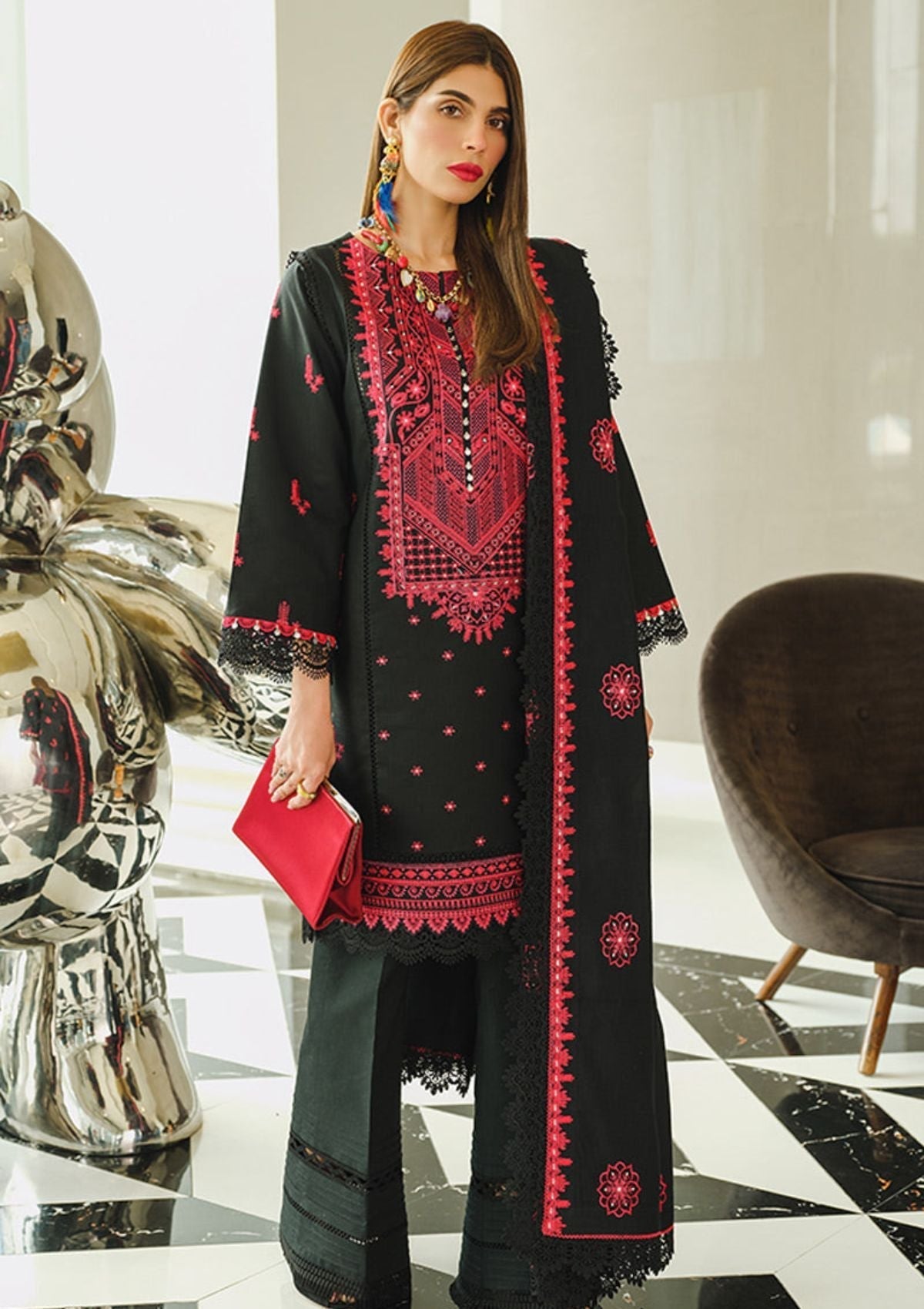 Winter Collection - Rang Rasiya - Dosti - D#14 available at Saleem Fabrics Traditions