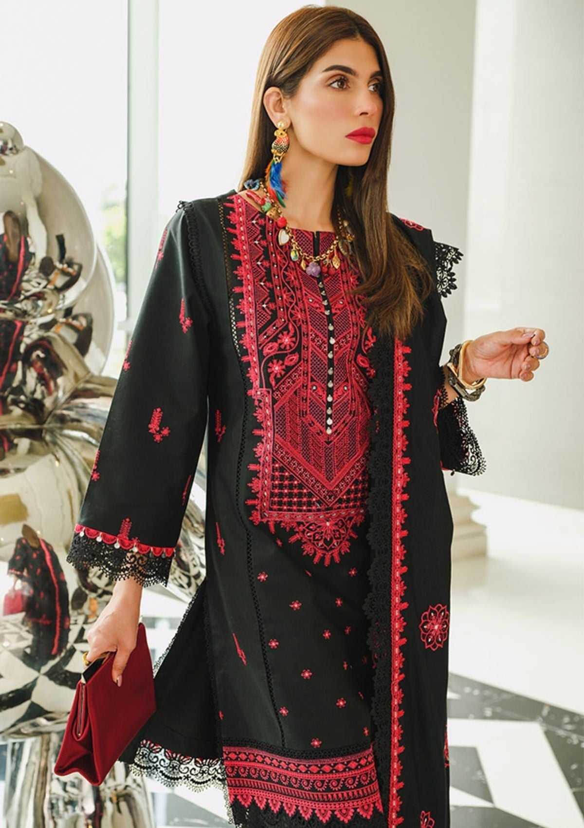 Winter Collection - Rang Rasiya - Dosti - D#14 available at Saleem Fabrics Traditions