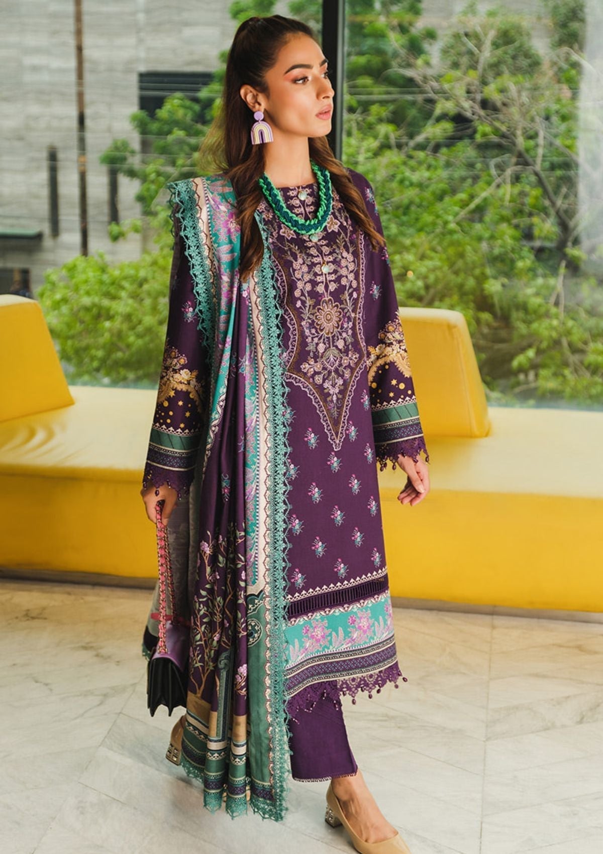 Winter Collection - Rang Rasiya - Dosti - D#21 available at Saleem Fabrics Traditions