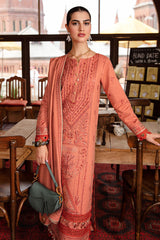 Winter Collection - Rang Rasiya - Premium Winter - 3 Pcs - D#01 (RUBY) available at Saleem Fabrics Traditions