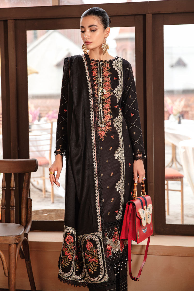 Winter Collection - Rang Rasiya - Premium Winter - 3 Pcs - D#11 (SNOW DROP) available at Saleem Fabrics Traditions