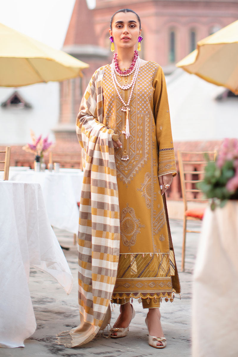 Winter Collection - Rang Rasiya - Premium Winter - 3 Pcs - D#12 (OLIVIA) available at Saleem Fabrics Traditions