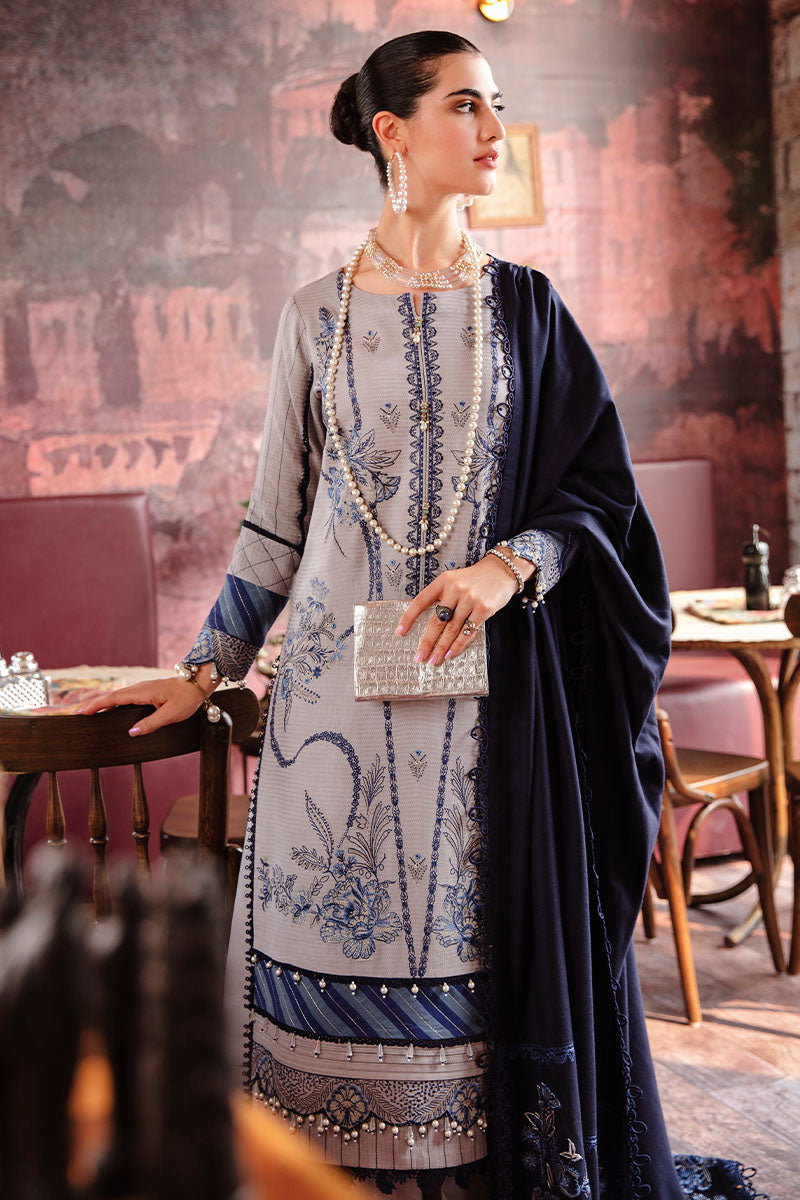 Winter Collection - Rang Rasiya - Premium Winter - 3 Pcs - D#15 (IRIS) available at Saleem Fabrics Traditions