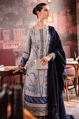 Winter Collection - Rang Rasiya - Premium Winter - 3 Pcs - D#15 (IRIS) available at Saleem Fabrics Traditions