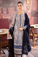 Winter Collection - Rang Rasiya - Premium Winter - 3 Pcs - D#15 (IRIS) available at Saleem Fabrics Traditions