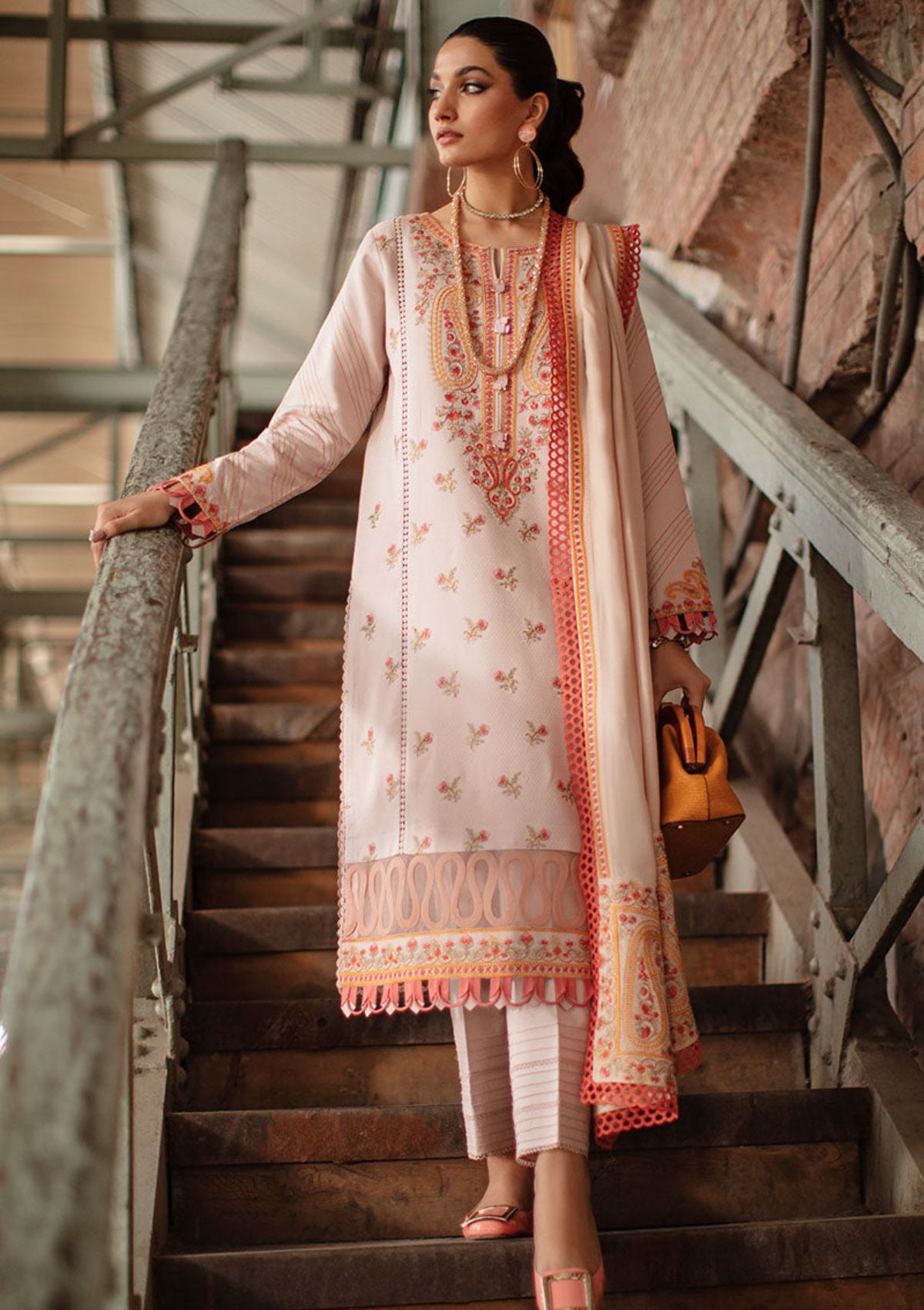 Winter Collection - Rang Rasiya - Safarnama - D#10 (HURAB) available at Saleem Fabrics Traditions