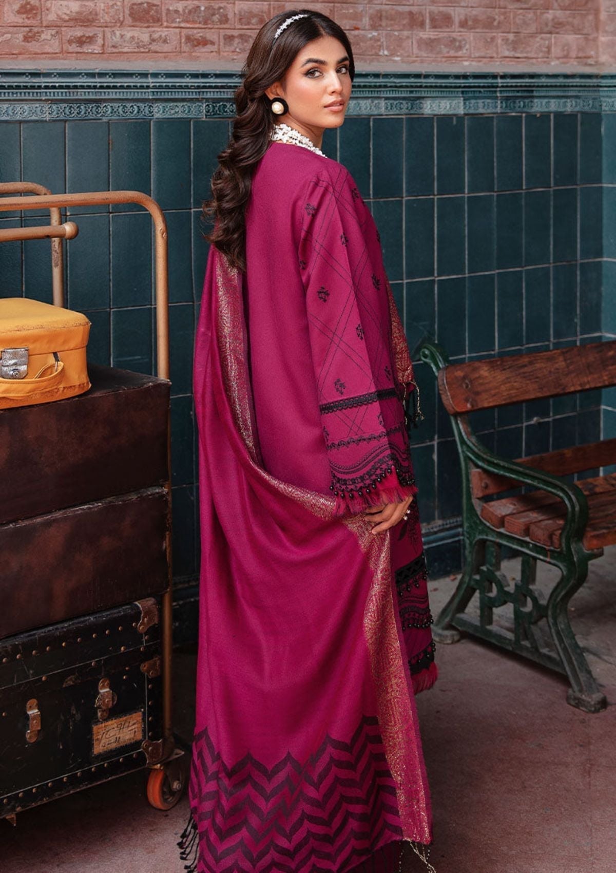 Winter Collection - Rang Rasiya - Safarnama - D#4 (SAHAR) available at Saleem Fabrics Traditions