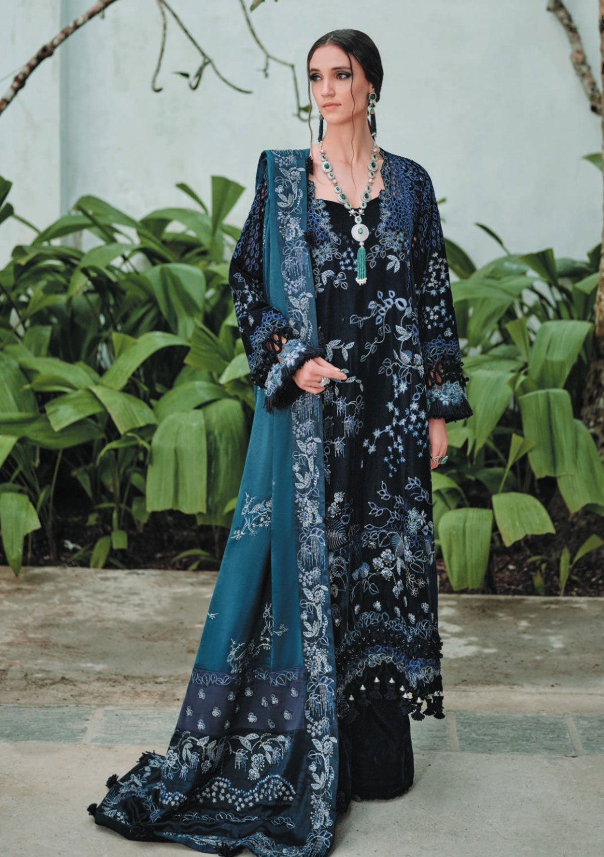 Winter Collection - Republic - Danayah - DU#03 (Kenali) available at Saleem Fabrics Traditions
