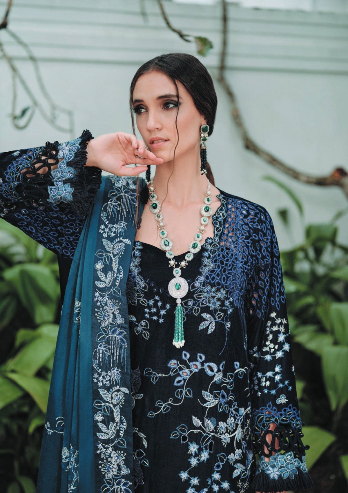 Winter Collection - Republic - Danayah - DU#03 (Kenali) available at Saleem Fabrics Traditions