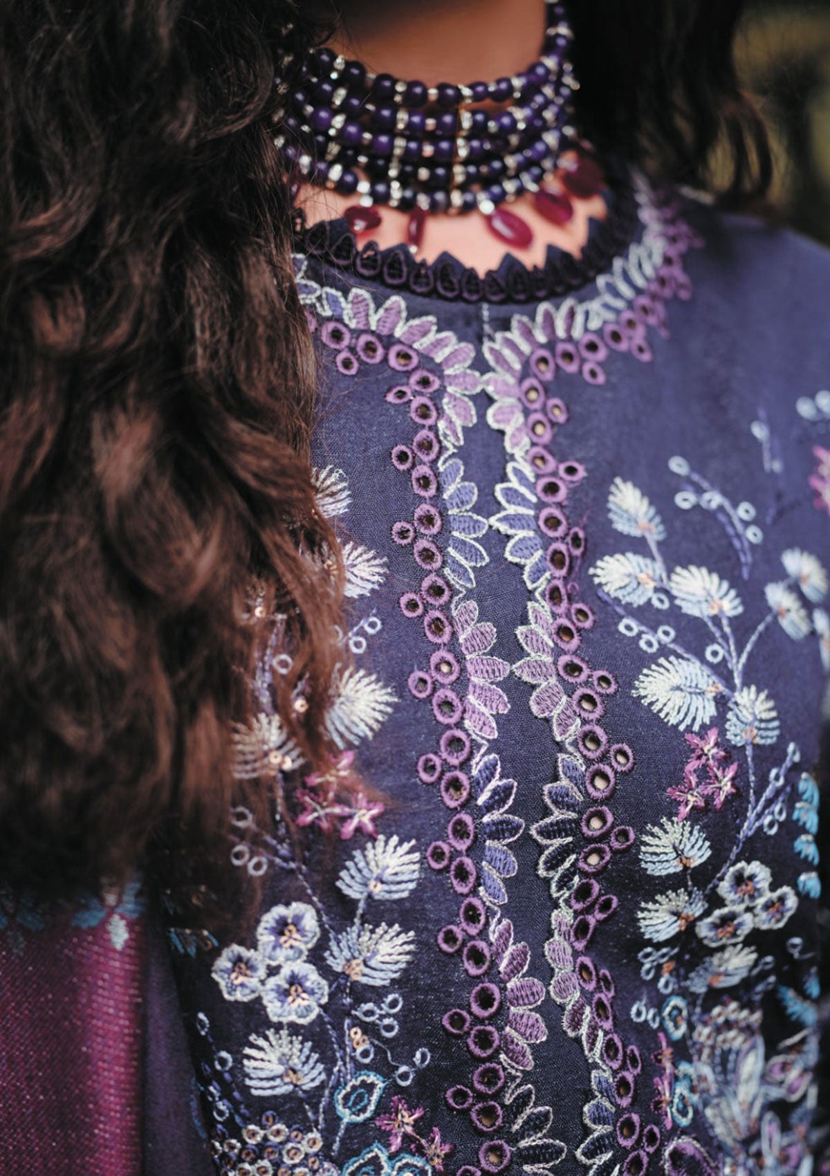 Winter Collection - Republic - Danayah - DU#10 (Turnera) available at Saleem Fabrics Traditions