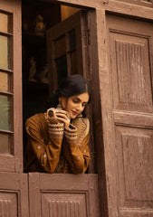 Winter Collection - Shaista - Executive - Semi Peach - D#513 available at Saleem Fabrics Traditions