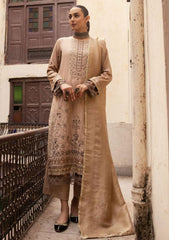 Winter Collection - Shaista - Executive - Semi Peach - D#516 available at Saleem Fabrics Traditions