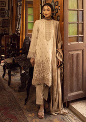 Winter Collection - Shaista - Executive - Semi Peach - D#519 available at Saleem Fabrics Traditions