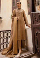Winter Collection - Shaista - Executive - Semi Peach - D#522 available at Saleem Fabrics Traditions