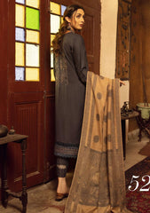 Winter Collection - Shaista - Executive - Semi Peach - D#523 available at Saleem Fabrics Traditions
