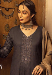 Winter Collection - Shaista - Executive - Semi Peach - D#523 available at Saleem Fabrics Traditions