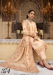 Winter Collection - Shaista - Khoobseerat - Karandi - SKK#374 available at Saleem Fabrics Traditions