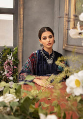 Winter Collection - Shaista - Kotrai Velvet - D#875 available at Saleem Fabrics Traditions