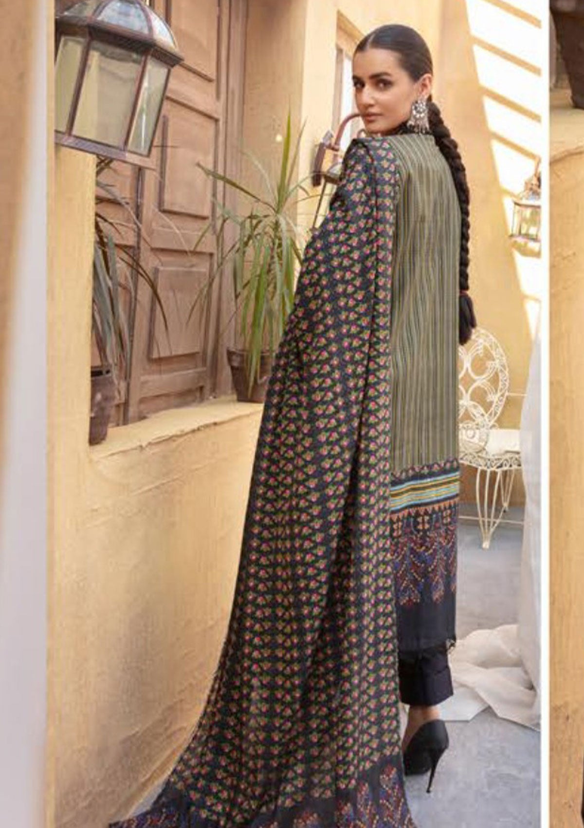Winter Collection - Shaista - Nazakat - Khaddar - D#898 available at Saleem Fabrics Traditions