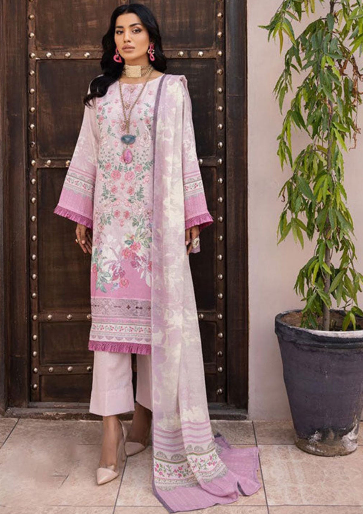 Winter Collection - Shaista - Saman - Karandi - D#440 available at Saleem Fabrics Traditions